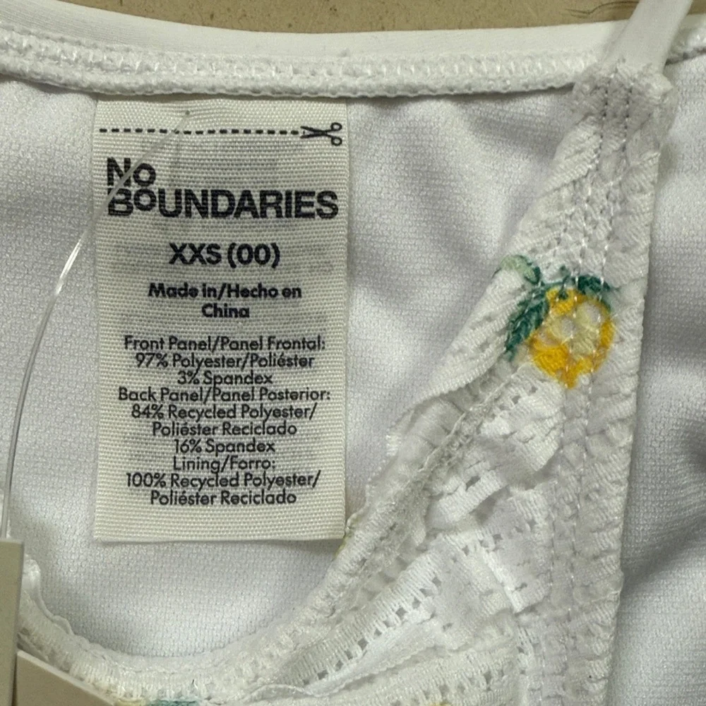 Lemon Squeeze‎ String Bikini Bottoms XXS 00 No Boundaries NWT